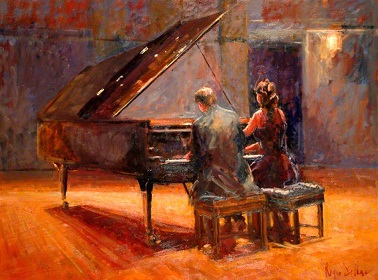 Piano a cuatro manos: Pedro Casals y María Ramallo. Viernes 6 de junio. 20:00 hs
